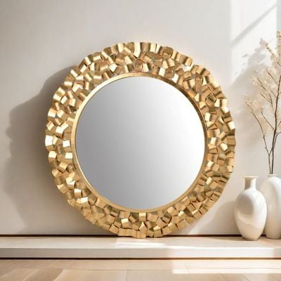 Mirage Metal Mirror Gold 105X3X105Cm