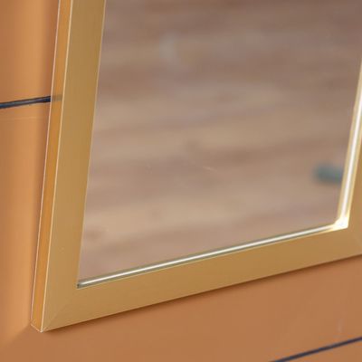 Vivid Classic Mirror 34X124X1.5 Cm Gold