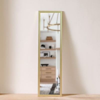 Vivid Classic Mirror 34X124X1.5 Cm Gold