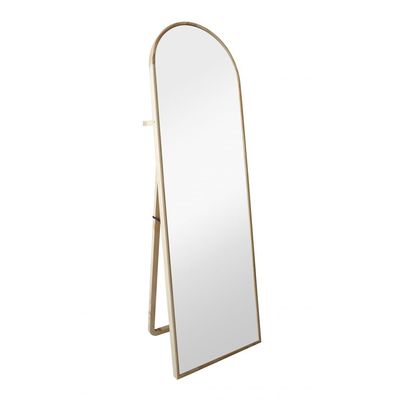 Roman Pine wood Arch Standing Mirror 52x167x3.8cm