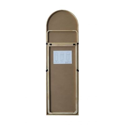 Roman Pine wood Arch Standing Mirror 52x167x3.8cm