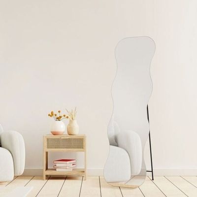 Roman Metal Abstract Standing Mirror 50x170x1.5cm