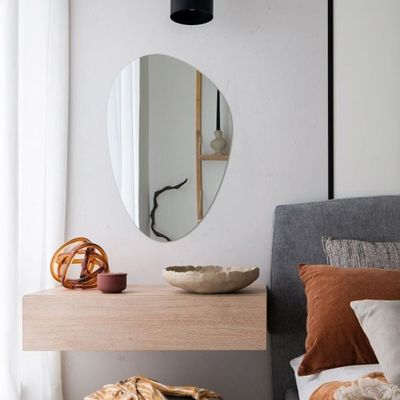 Roman Organic Shape Mirror 40x60x0.3cm