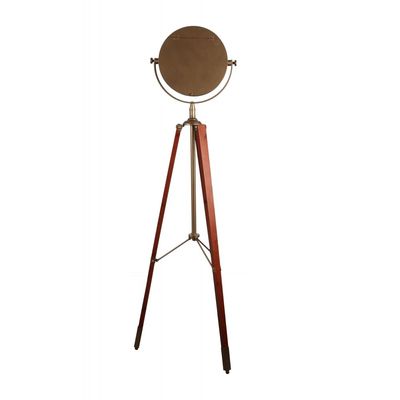 Cambridge Metal Mdf Stand Wooden Floor Clock 57x49.5x178Cm
