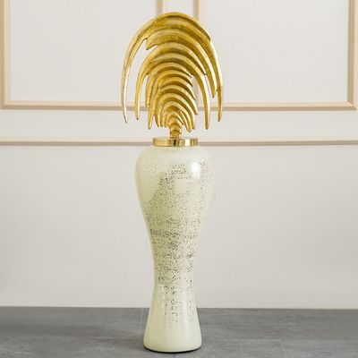 Ahsina Decor Sculpture Gold 33X24X107Cm 