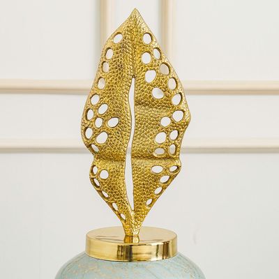 Ahsina Decor Sculpture Gold 26X26X94Cm 