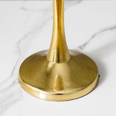 Ahsina Candle Holder Gold 12X12X41Cm