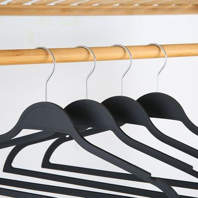 Magnus 8Pk Abs Hangers With Iron Hook Black 45 X 23.5 X 0.6 Hcm WA23001-Set 8