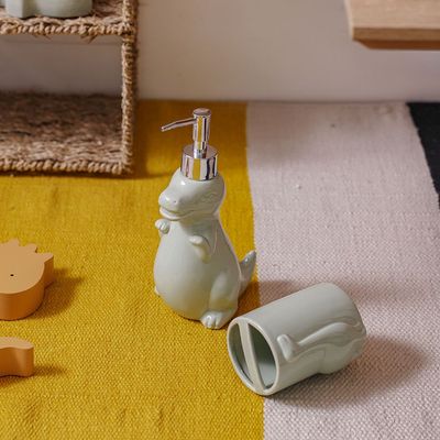 Meow Ceramic Dino Dispenser 11.3X9.1X20.4Cm