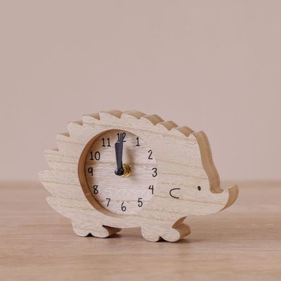 Meow Mdf Squirrel Clock 19.5x11.5x3.3Cm