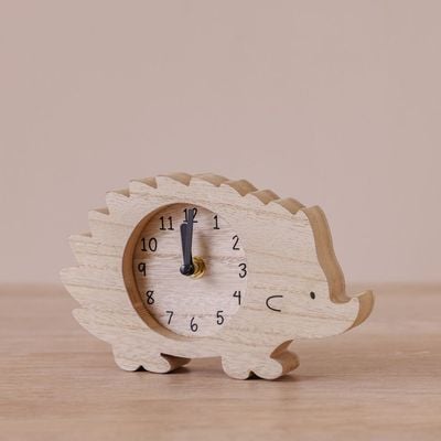 Meow Mdf Squirrel Clock 19.5x11.5x3.3Cm