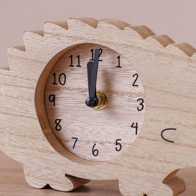 Meow Mdf Squirrel Clock 19.5x11.5x3.3Cm