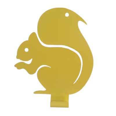 Meow Metal Squirrel Wall Hook 13X2X16.5Cm