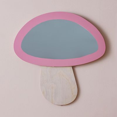 Meow Mdf Mushroom Mirror 50x51x2Cm