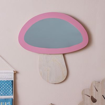 Meow Mdf Mushroom Mirror 50x51x2Cm