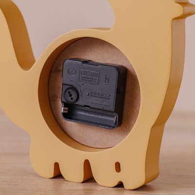 Meow Mdf Dino Clock 20x25x3Cm