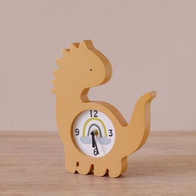 Meow Mdf Dino Clock 20x25x3Cm