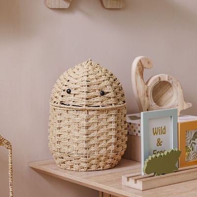 Meow Rattan Mushroom Basket 30X24X31Cm