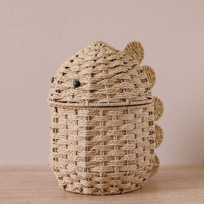 Meow Rattan Mushroom Basket 30X24X31Cm