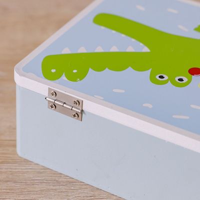 Meow Fabric Crocodile Storage Box 21X14X6Cm