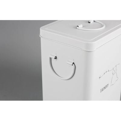 Magnus Metal Storage Box  19.5X16X23 Cm White