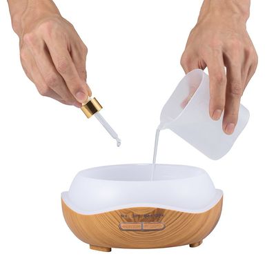 Aroma Electric Ultrasonic Diffuser Wood 550Ml 16.8X14.5Cm Light Wood