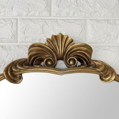 SS24-Metal Decorative Mirror Frame Gold 71X80X3CM (INT-SE-71803-GLD)