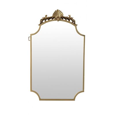 SS24-Metal Decorative Mirror Frame Gold 100X60X4CM (INT-SE-100604-GLD)