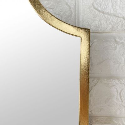 SS24-Metal Decorative Mirror Frame Gold 100X60X4CM (INT-SE-100604-GLD)