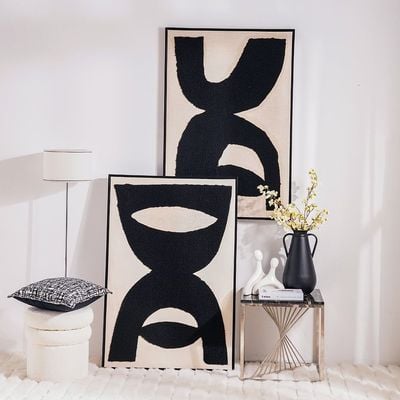 Bloom Canvas Totem U1 Beige-Blck 80x120