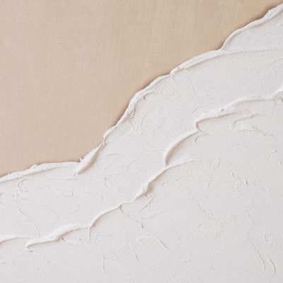 Bloom Canvas Half crushed Wave Beige-Wht 80x120