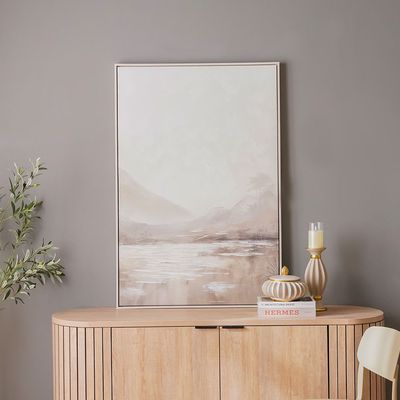 Bloom Canvas Sepia Mountain Side 80x120