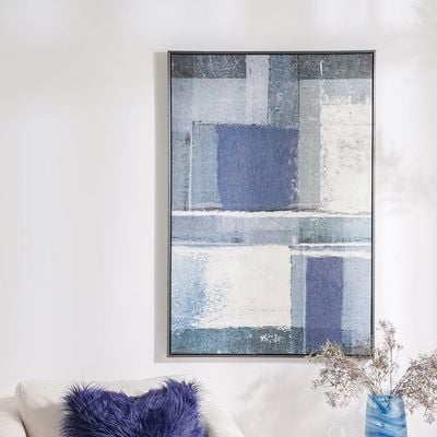 Bloom Canvas Abstract Gingham 80x120