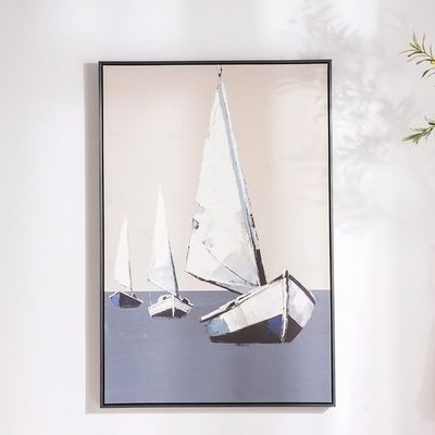 Bloom Canvas 3 Sail Boats 80x120