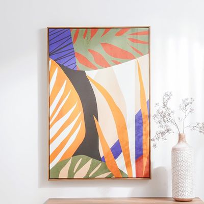 Bloom Canvas Abstract Quirky Leaf Patterns 80x120