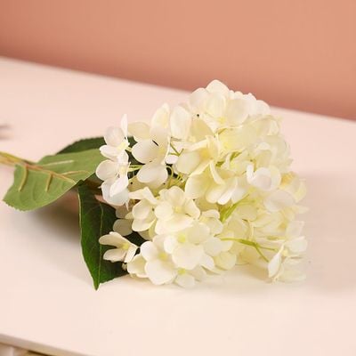 Rejoice Cream Hydrangea Artificial Flower L72CM L21804/CR