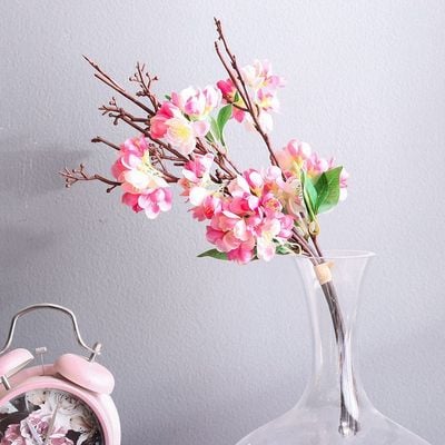 Rejoice Pink cherry blossom bunch H38cm L20890/PK