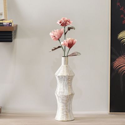 Bloomin Artificial Flower Dark Pink/White 