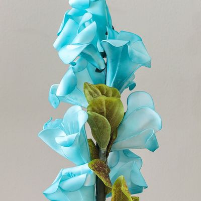 Bloomin Artificial Flower Blue/White 