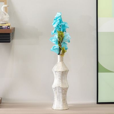 Bloomin Artificial Flower Blue/White 