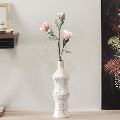 Bloomin Artificial Flower Pink/White 