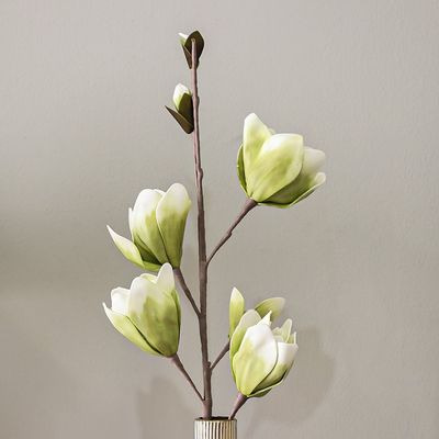 Bloomin Artificial Flower Green/White 