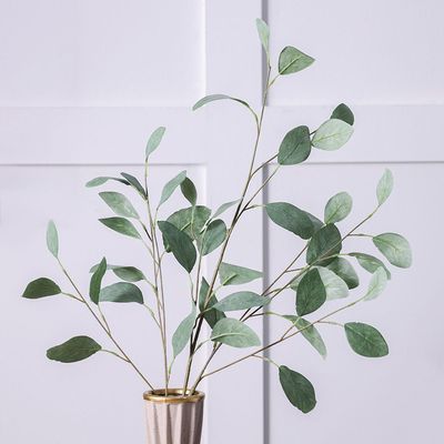 Bloomvogue Artificial Eucalyptus Leaf Branch - Green - 95 cm