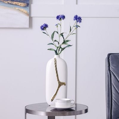 Bloomvogue Artificial Cornflower - Dark Blue - 64 cm