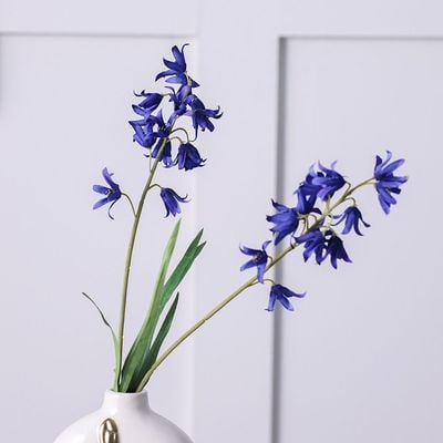 Bloomvogue Artificial Campanula - Dark Blue - 60 cm