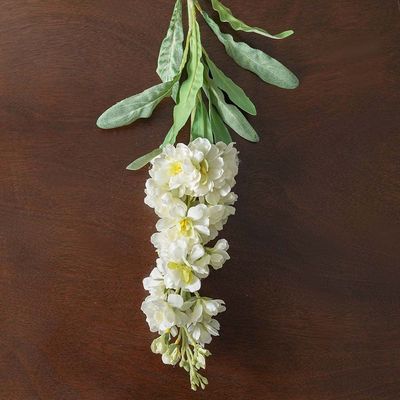 Bloomvogue Artificial Stock Flower 81Cm White