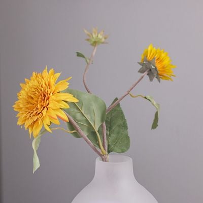 Bloomvogue Artificial Sunflower - Yellow - 72 cm