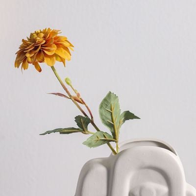 Bloomvogue Artificial Dahlia - Yellow - 46 cm