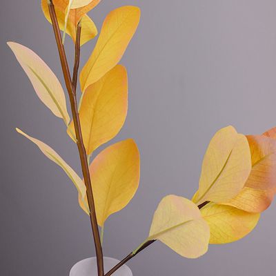 Bloomvogue Artificial Eucalyptus Leaves - Yellow - 90 cm