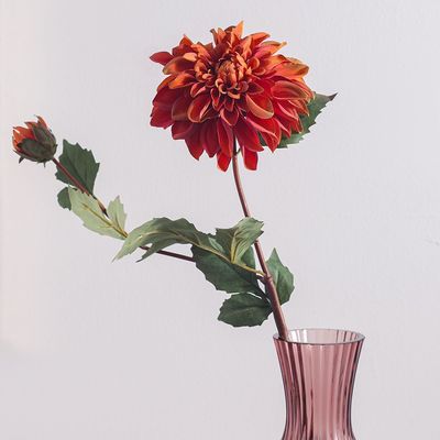 Bloomvogue Artificial Dahlia - Orange - 80 cm